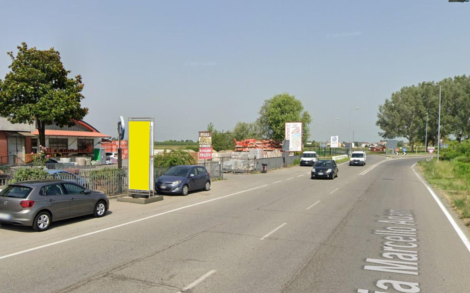 Impianto TOTEM a Casale Monferrato, in zona Scuola dell'Infanzia 