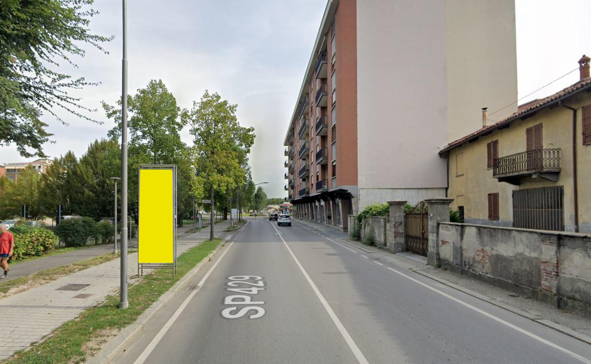 Impianto TOTEM a Alba, in zona Cattedrale di San Lorenzo