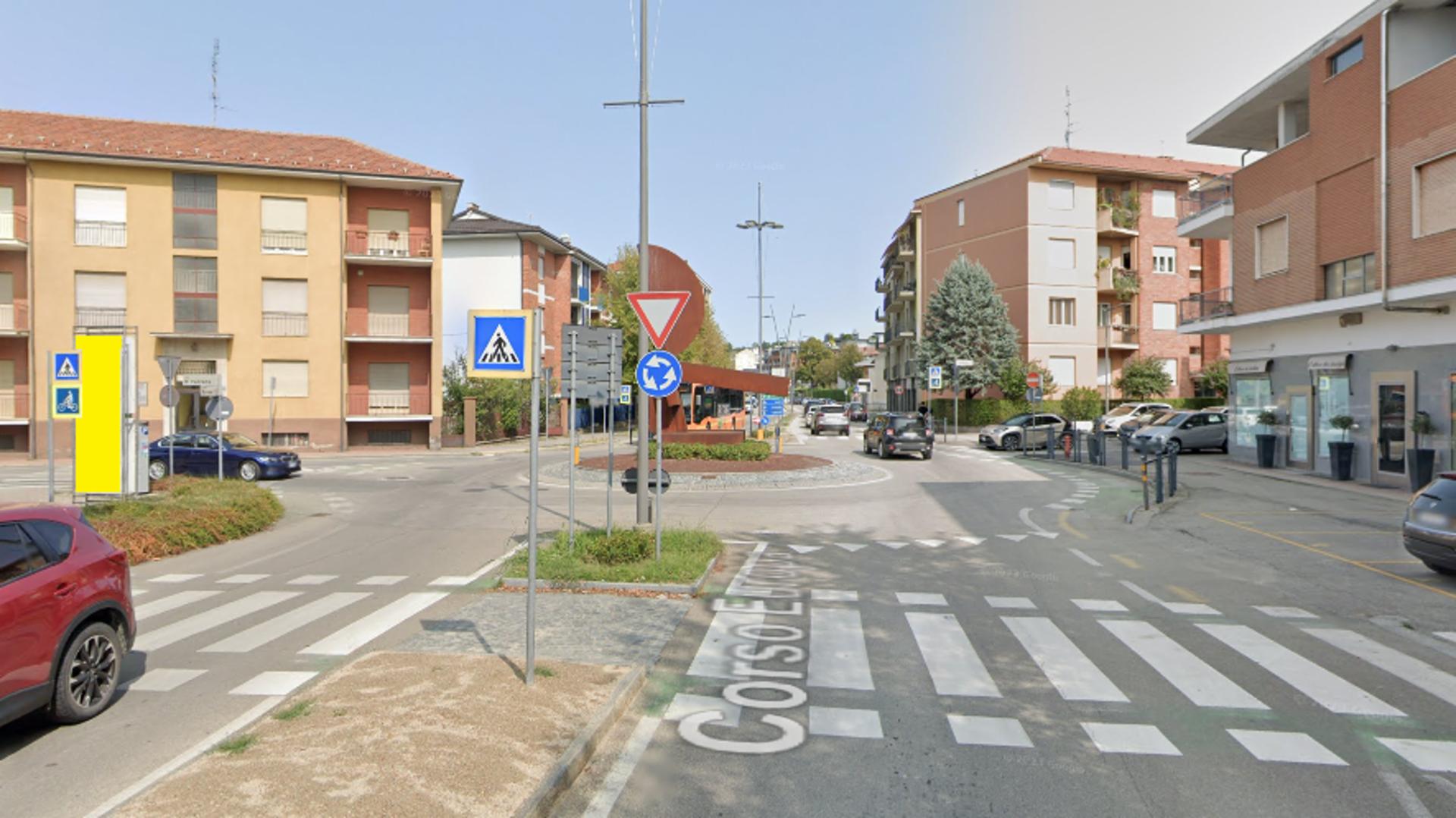 Impianto TOTEM a Alba, in zona Bar della Stazione