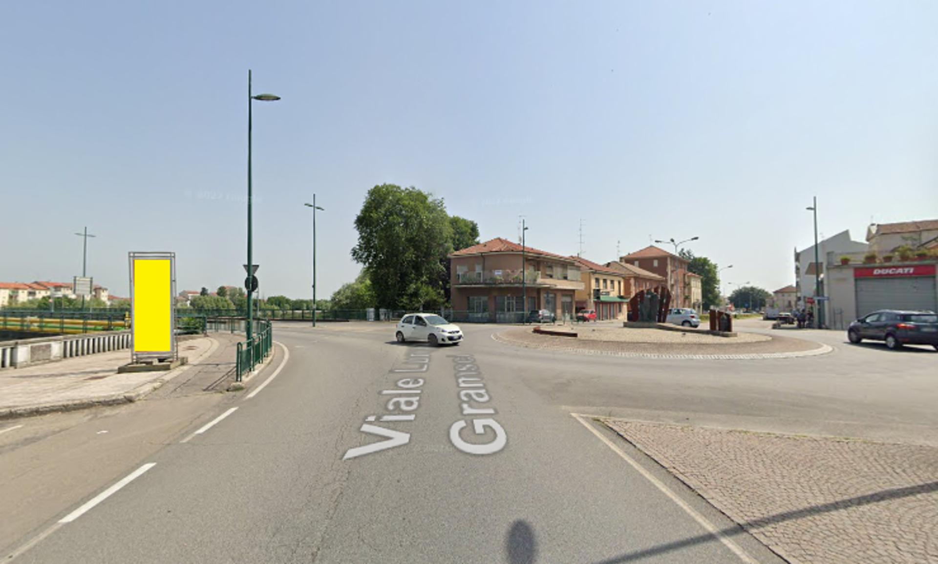 Impianto TOTEM a Casale Monferrato, in zona ex Chiesa Santa Croce
