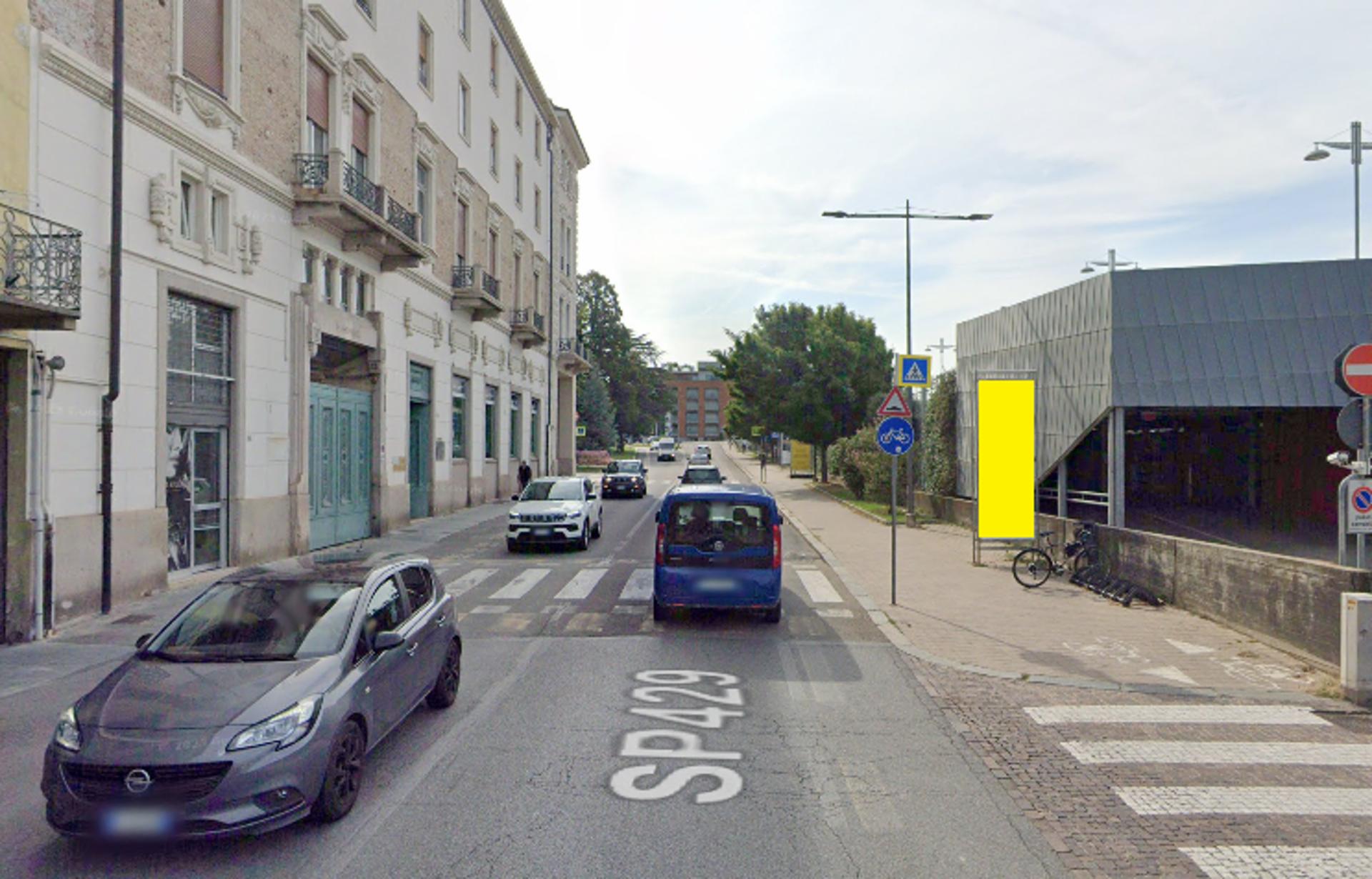 Impianto TOTEM a Alba, in zona Piazza Duomo