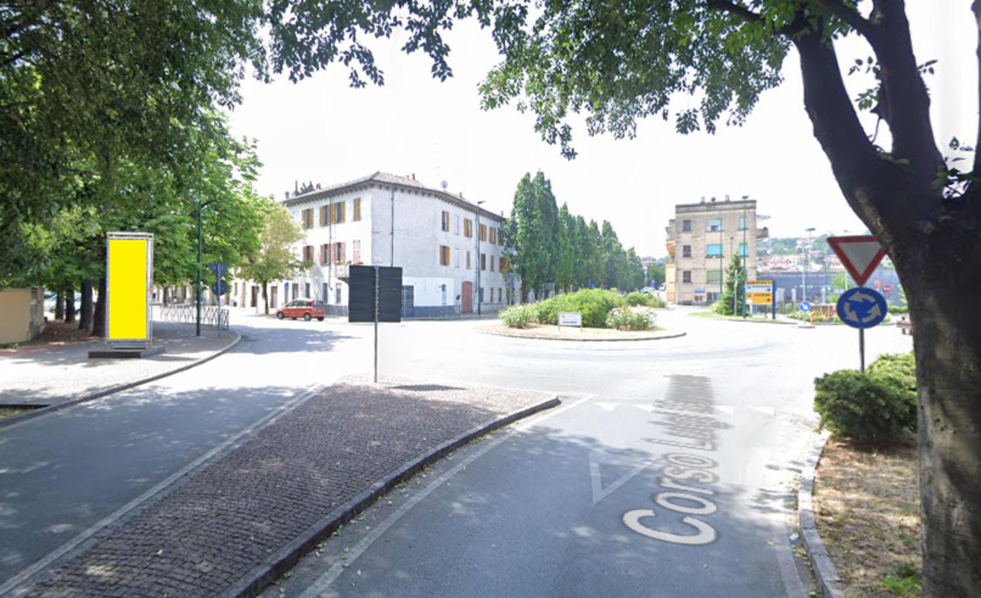 Impianto TOTEM a Casale Monferrato, in zona Coco Caffè Bistrot