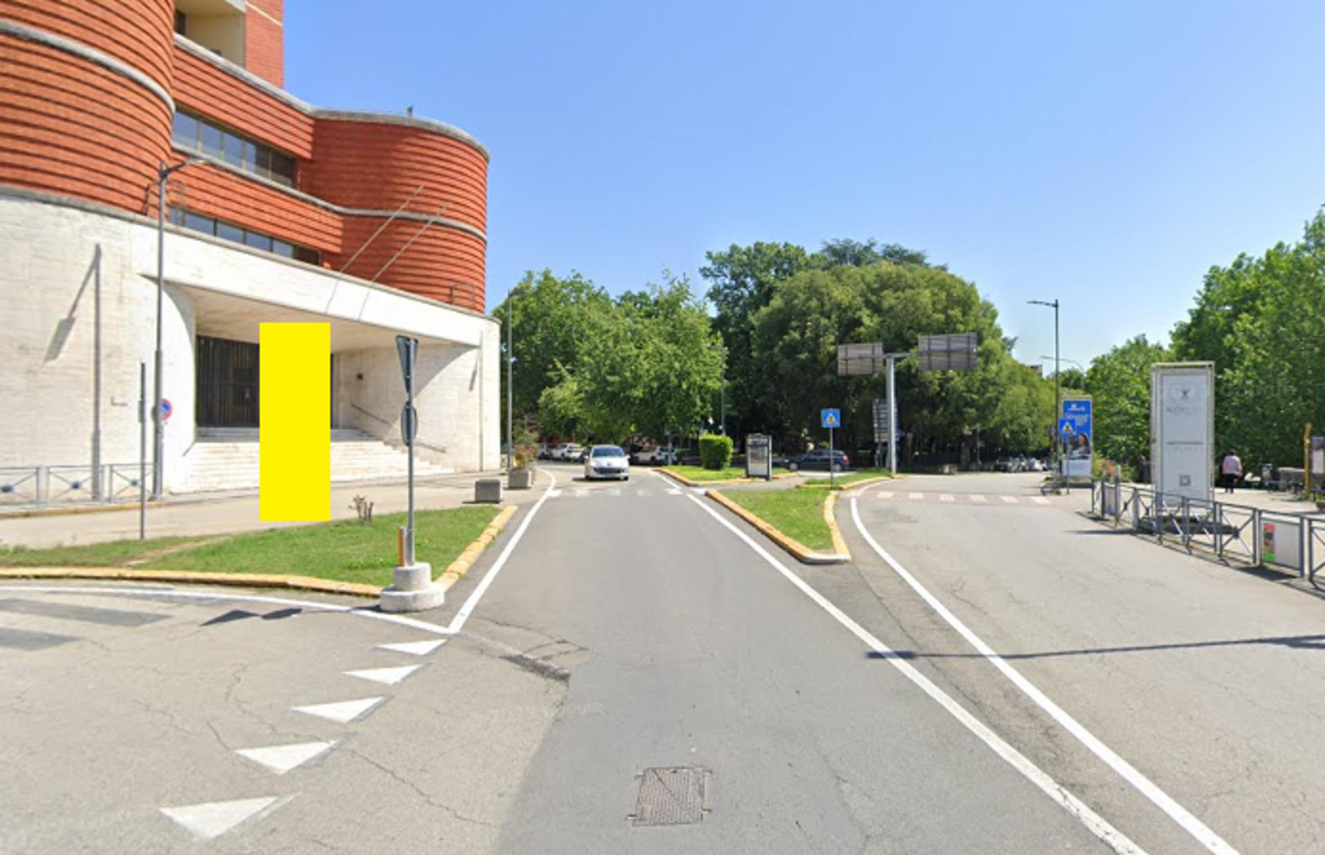 Impianto TOTEM a Asti, in zona Caffè Pogliani