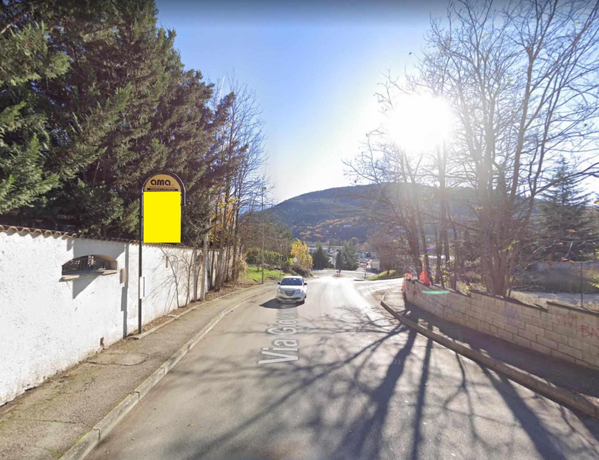 Impianto PALINA a L'Aquila, in zona Villa Giulia