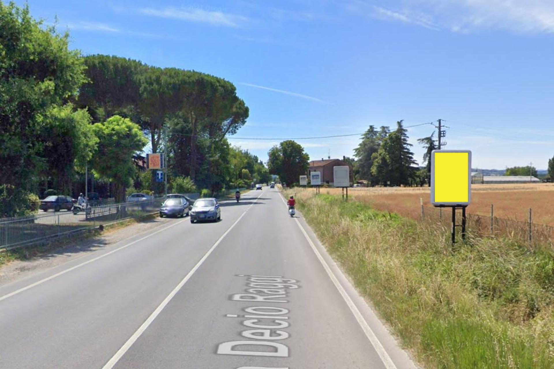 Impianto a VIA DECIO RAGGI S.P. 4 KM 86+814 SX  Forlì