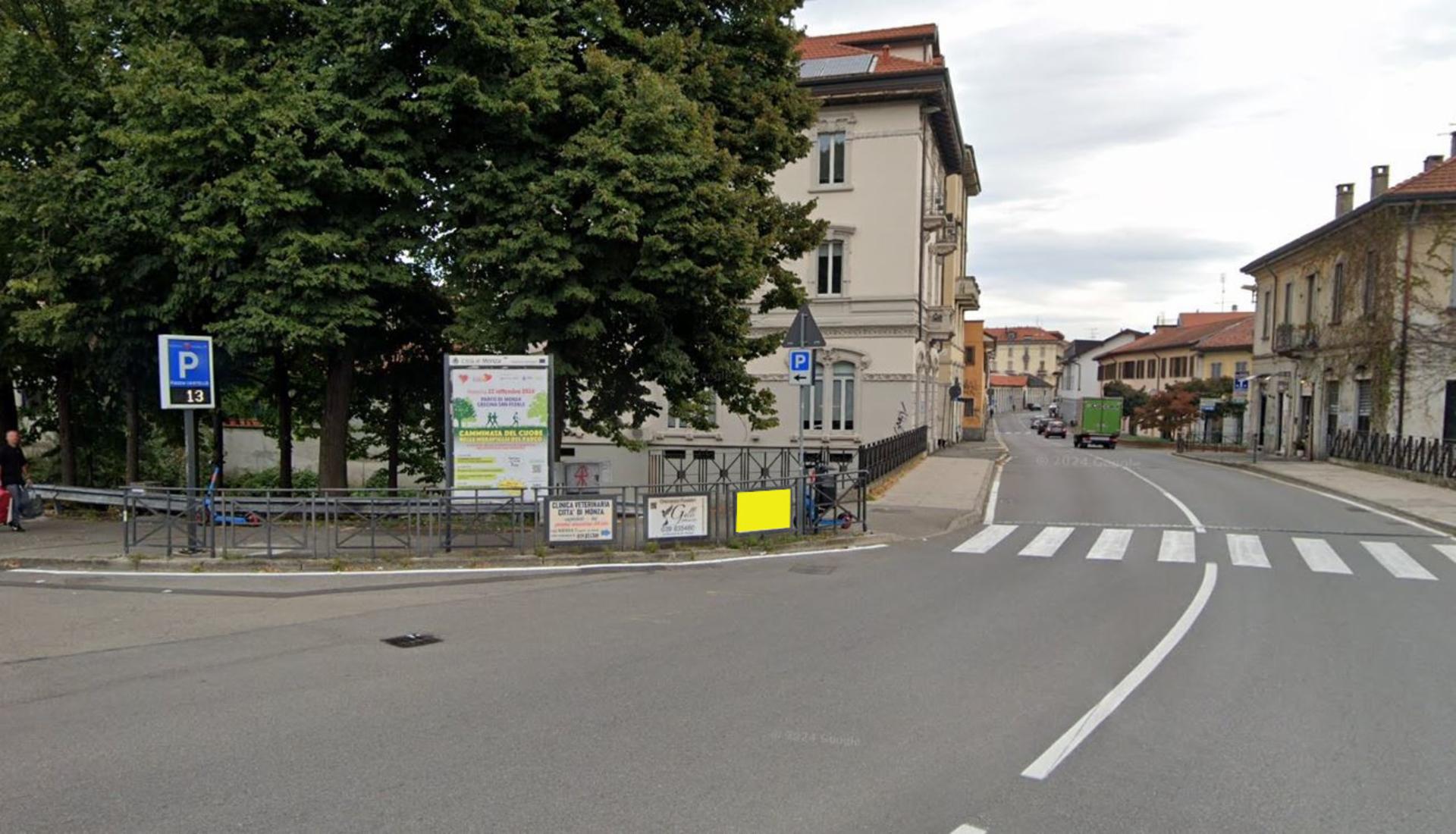 Impianto TRANSENNA a Monza, in zona La Rinascente