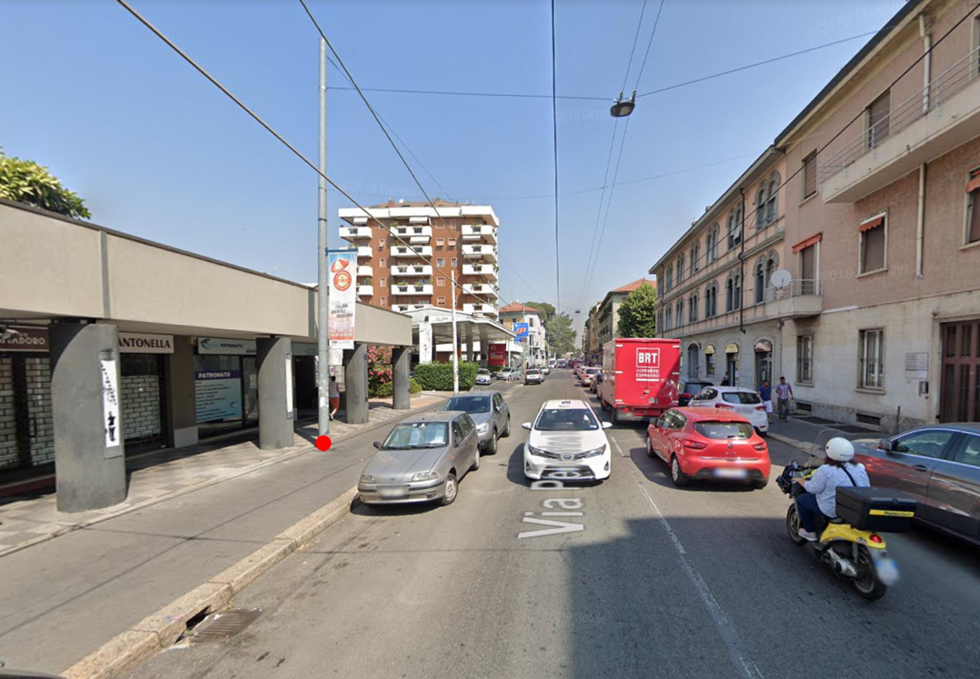 Impianto VERTICAL BANNER a Milano, in zona In's Mercato