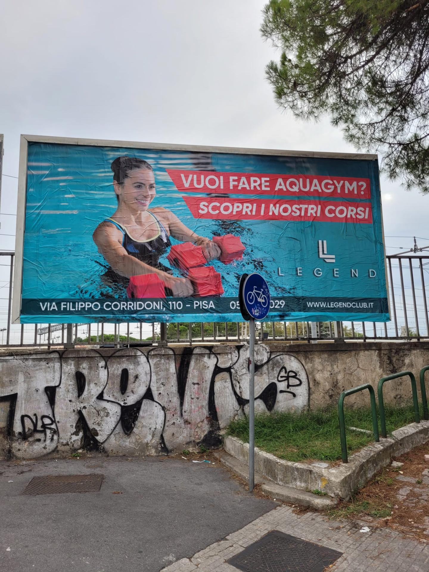 Impianto 6 X 3 a Pisa, in zona Edizioni ETS