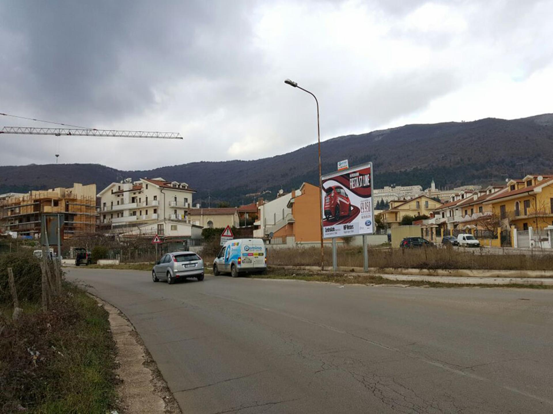 Impianto POSTER a San Giovanni Rotondo, in zona Interspar