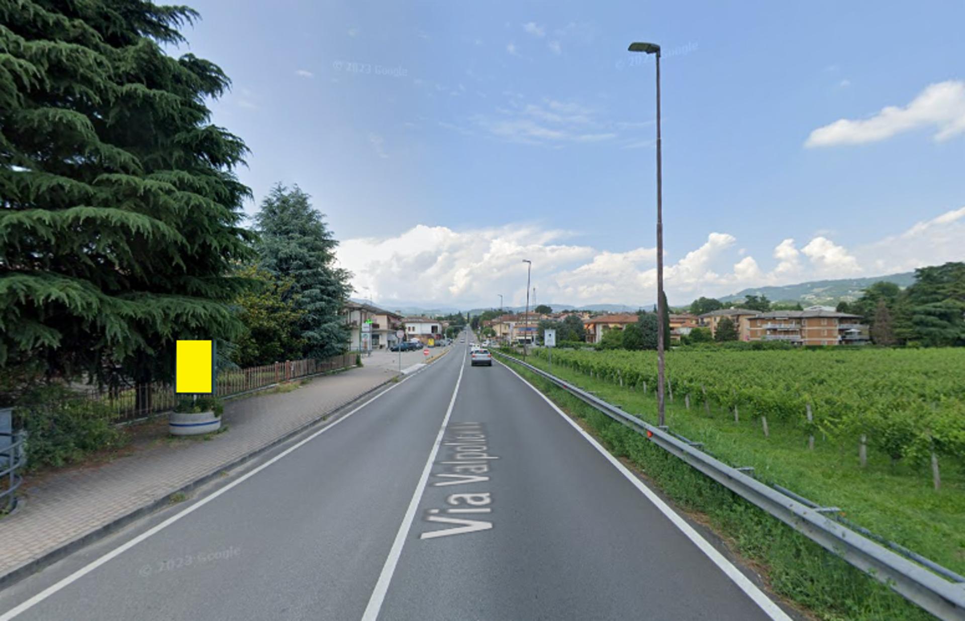 Impianto STENDARDO a Negrar di Valpolicella, in zona La Sfera