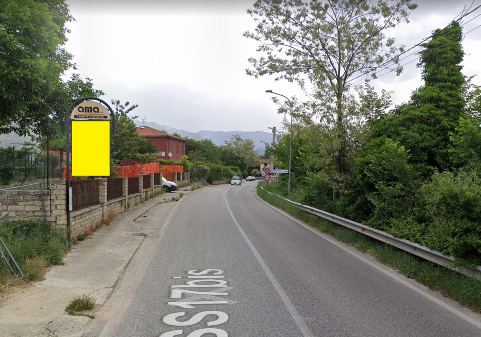 Impianto PALINA a L'Aquila, in zona Total Erg