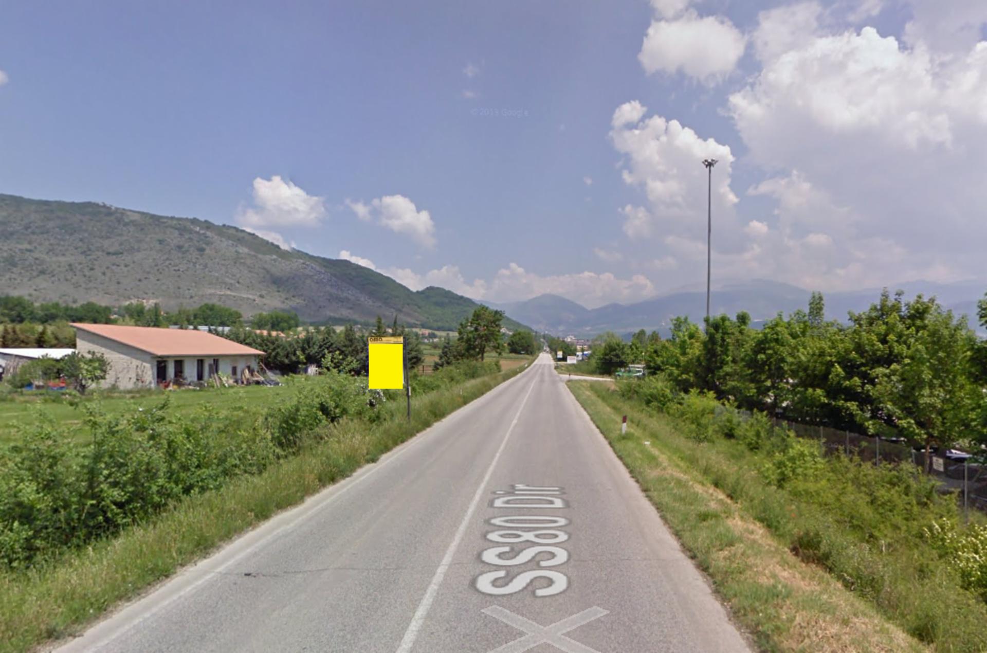 Impianto PALINA a L'Aquila, in zona Mondo Sport Wear