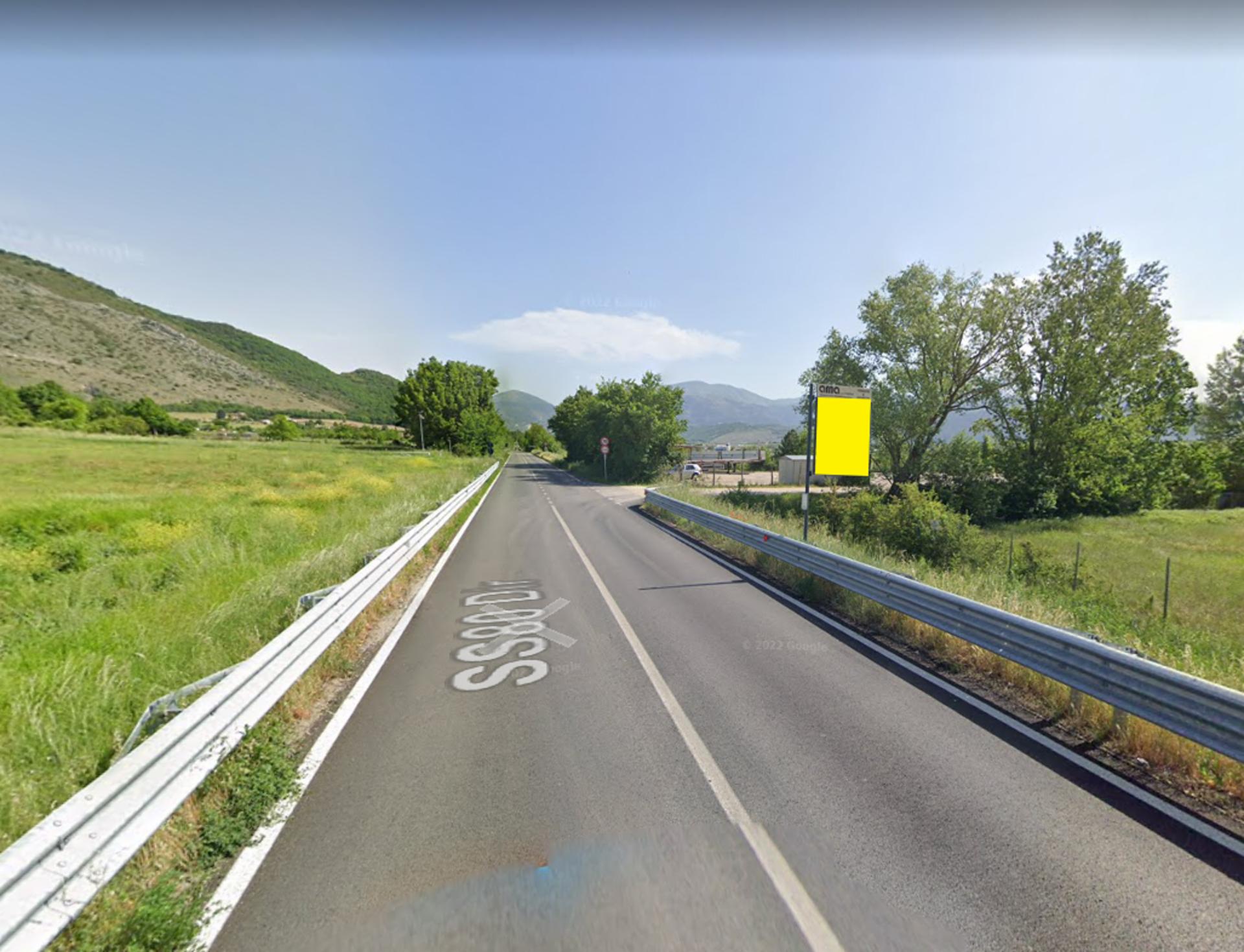 Impianto PALINA a L'Aquila, in zona Mondo Sport Wear