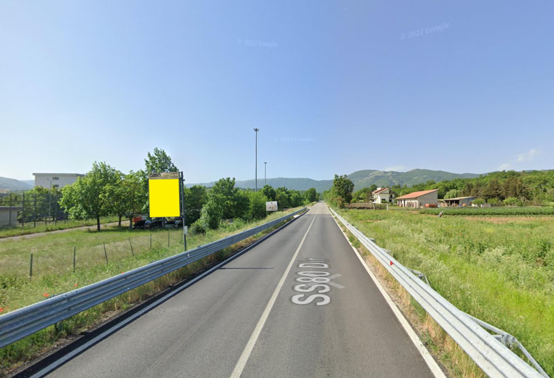 Impianto PALINA a L'Aquila, in zona Mondo Sport Wear