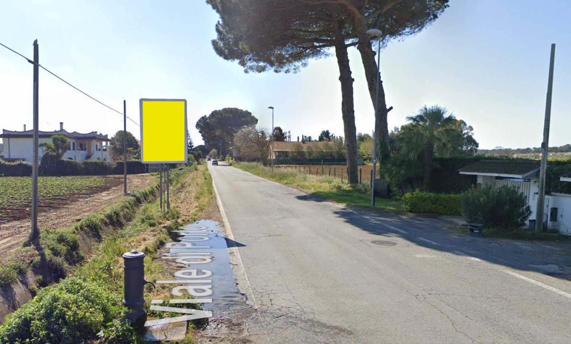 Impianto CARTELLONISTICA a Fiumicino, in zona Il Pentagono