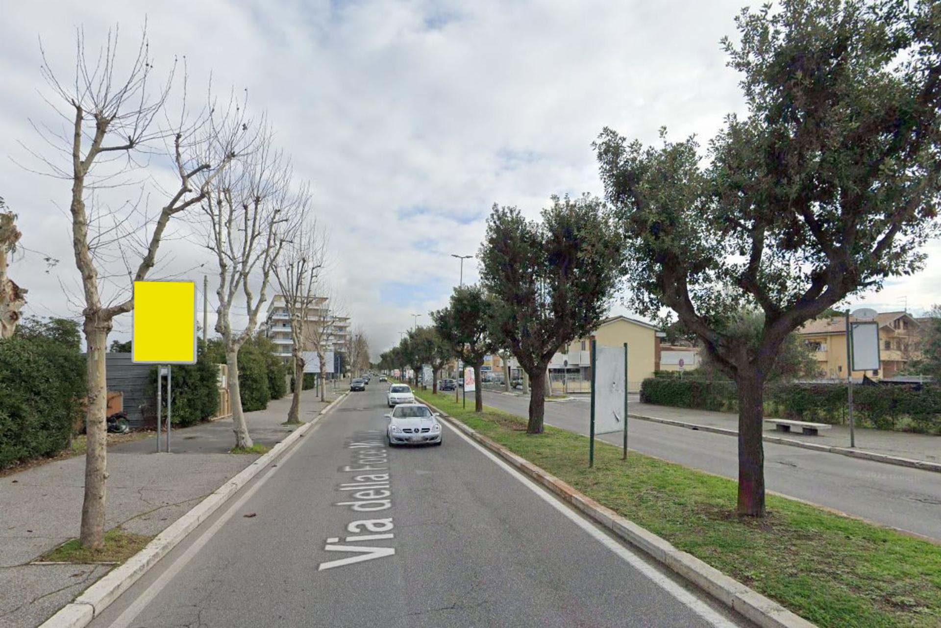 Impianto CARTELLONISTICA a Fiumicino, in zona Osteria Iberica