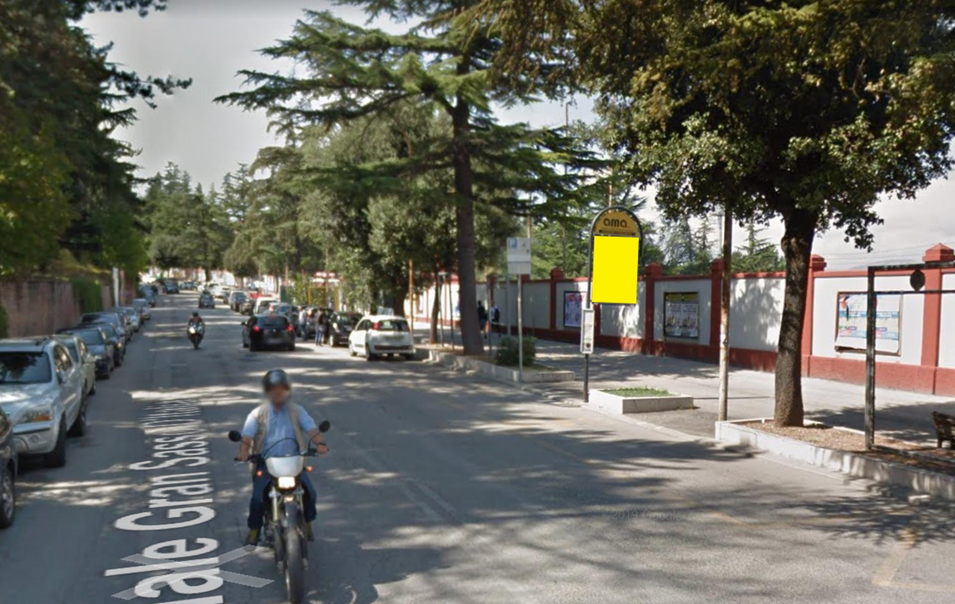 Impianto PALINA a L'Aquila, in zona Pizzeria 