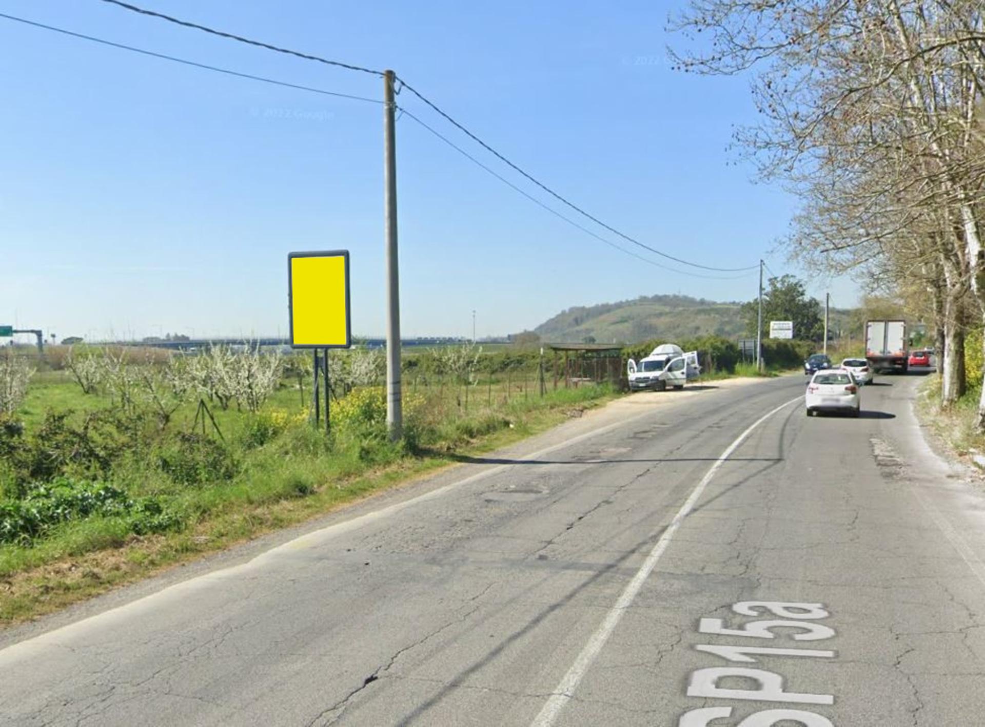 Impianto CARTELLONISTICA a Castelnuovo di Porto, in zona Parrocchia Santa Lucia