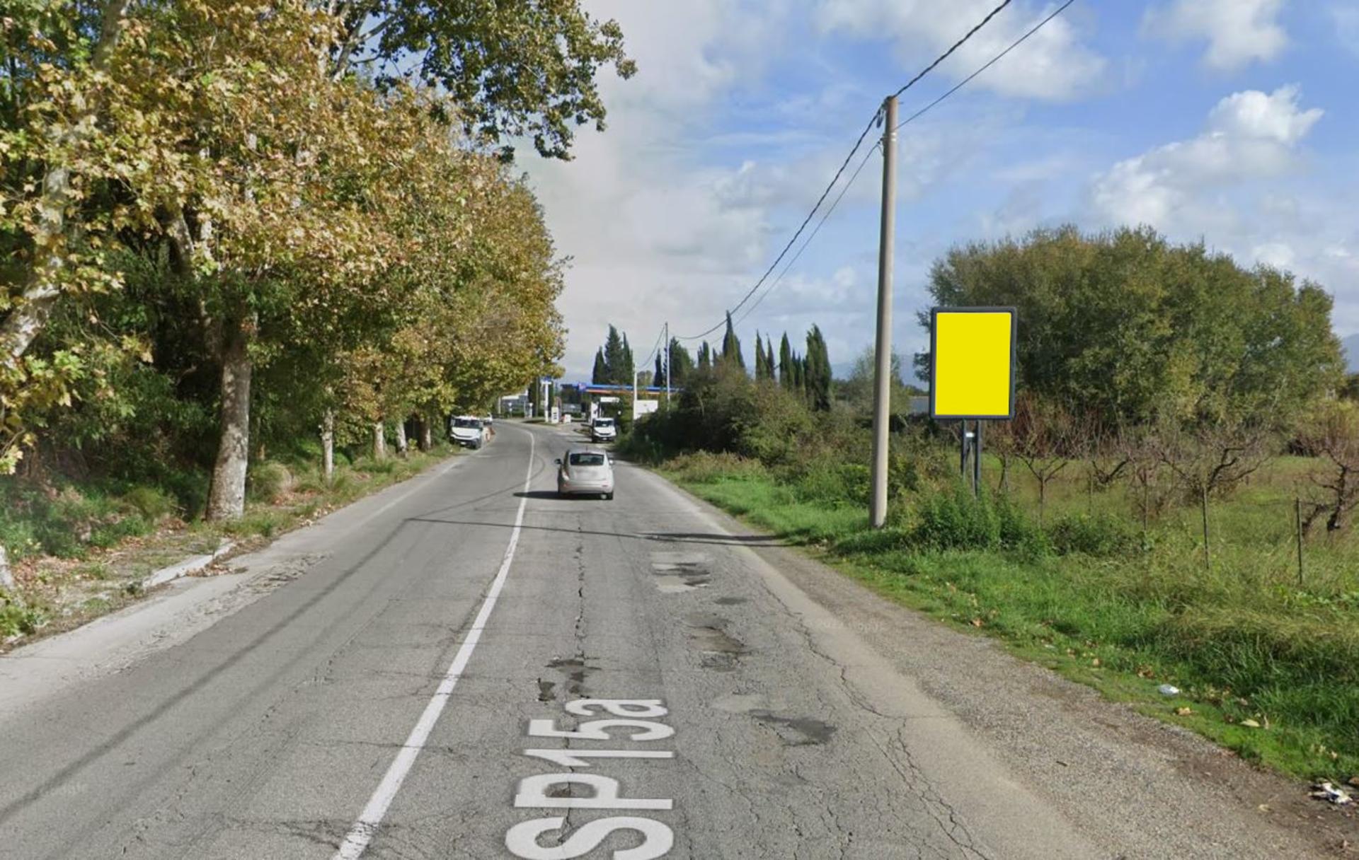 Impianto CARTELLONISTICA a Castelnuovo di Porto, in zona Parrocchia Santa Lucia