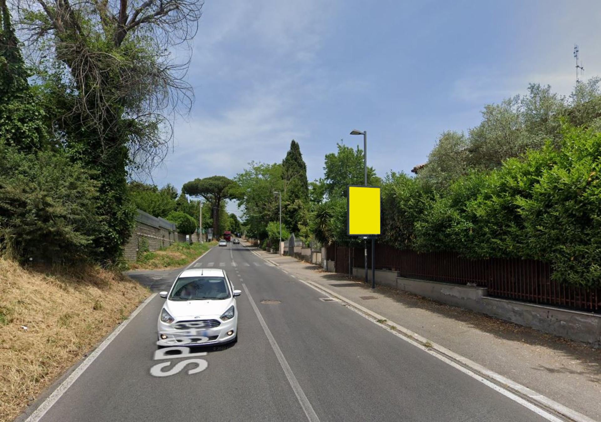 Impianto cartellonistica a Genzano di Roma