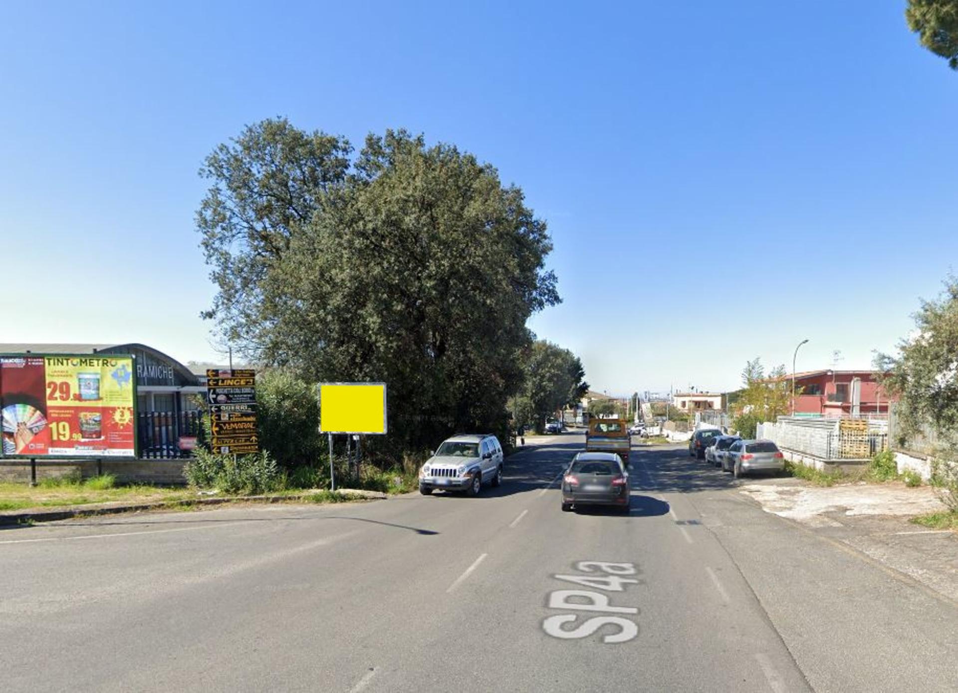 Impianto CARTELLONISTICA a Ariccia, in zona Panorama