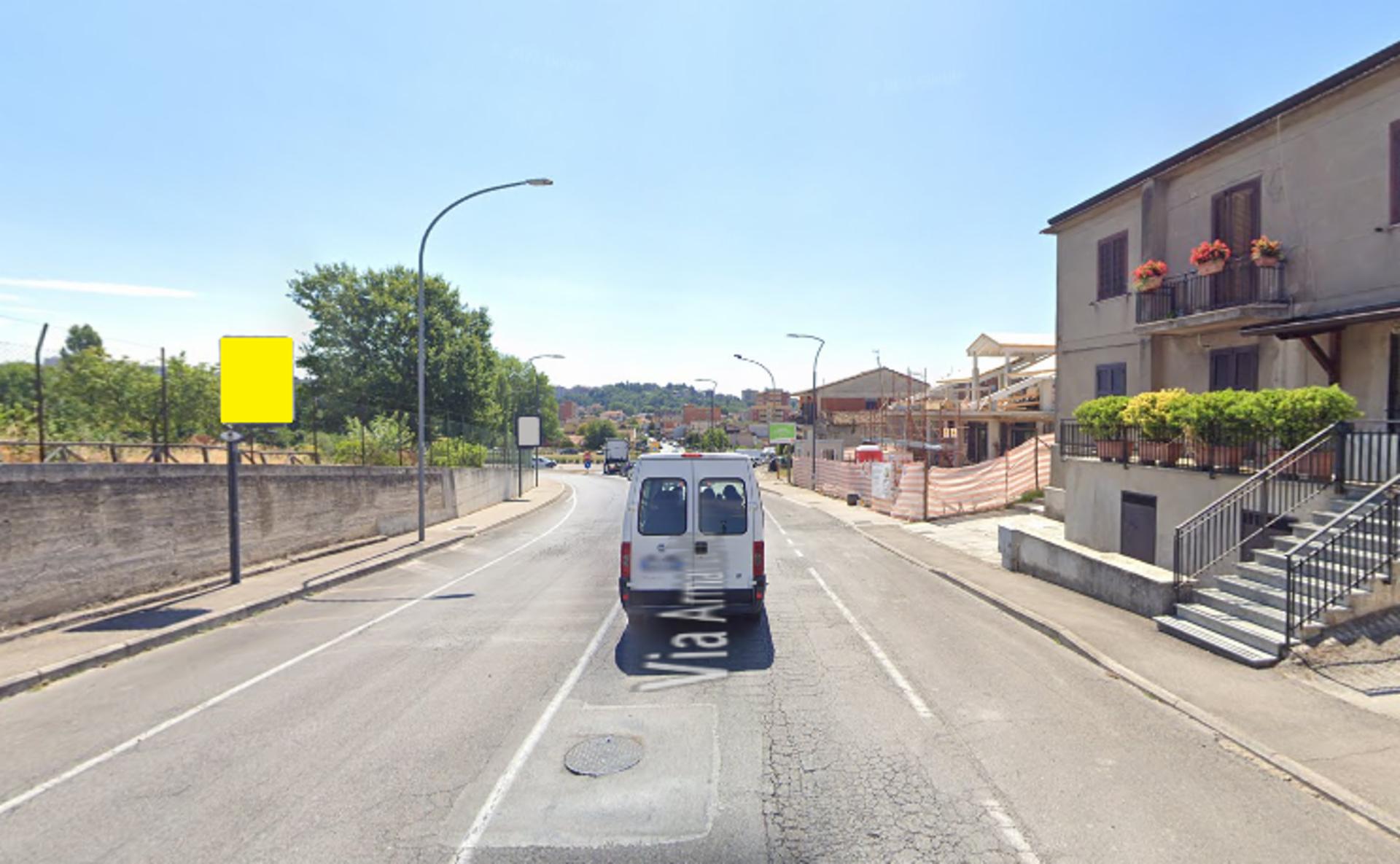 Impianto CARTELLONISTICA a Frosinone, in zona Caffè Ceccarelli