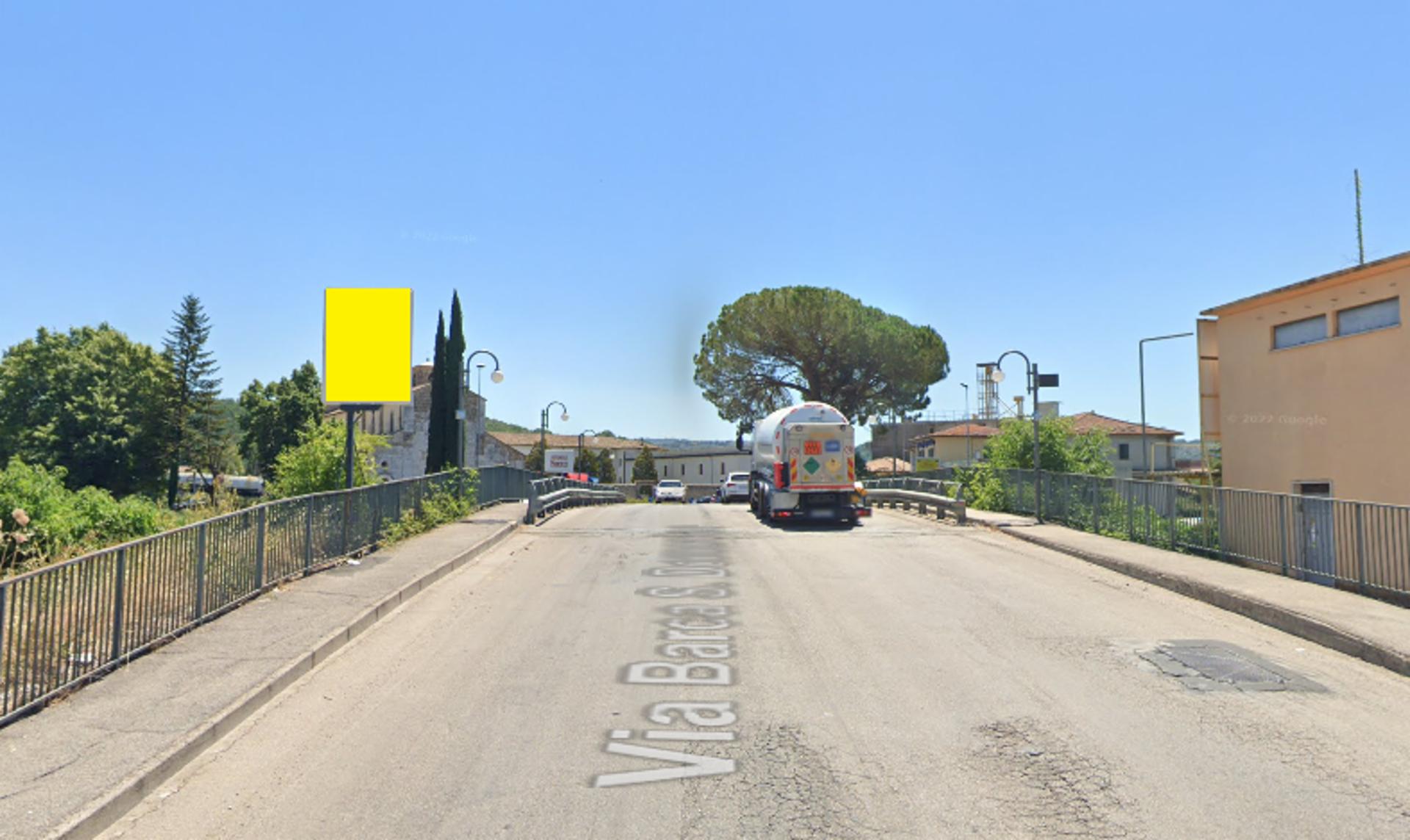 Impianto CARTELLONISTICA a Sora, in zona Abbazia di San Domenico
