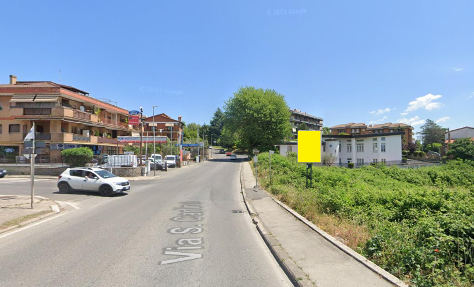 Impianto CARTELLONISTICA a Genzano di Roma, in zona Dacci un taglio di Alessandro Cianfanelli