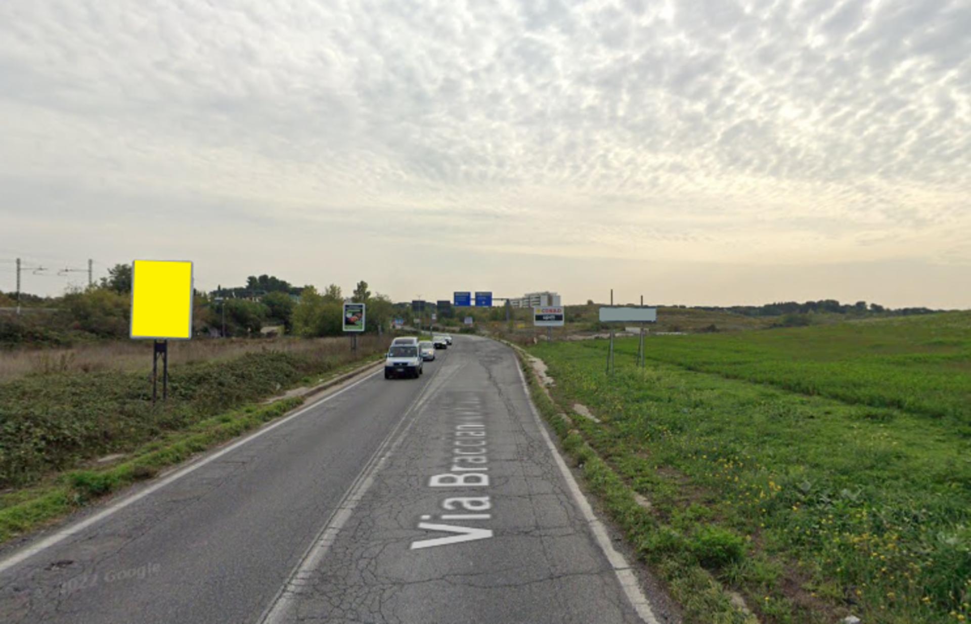 Impianto CARTELLONISTICA a Roma, in zona Parco di Via Tieri