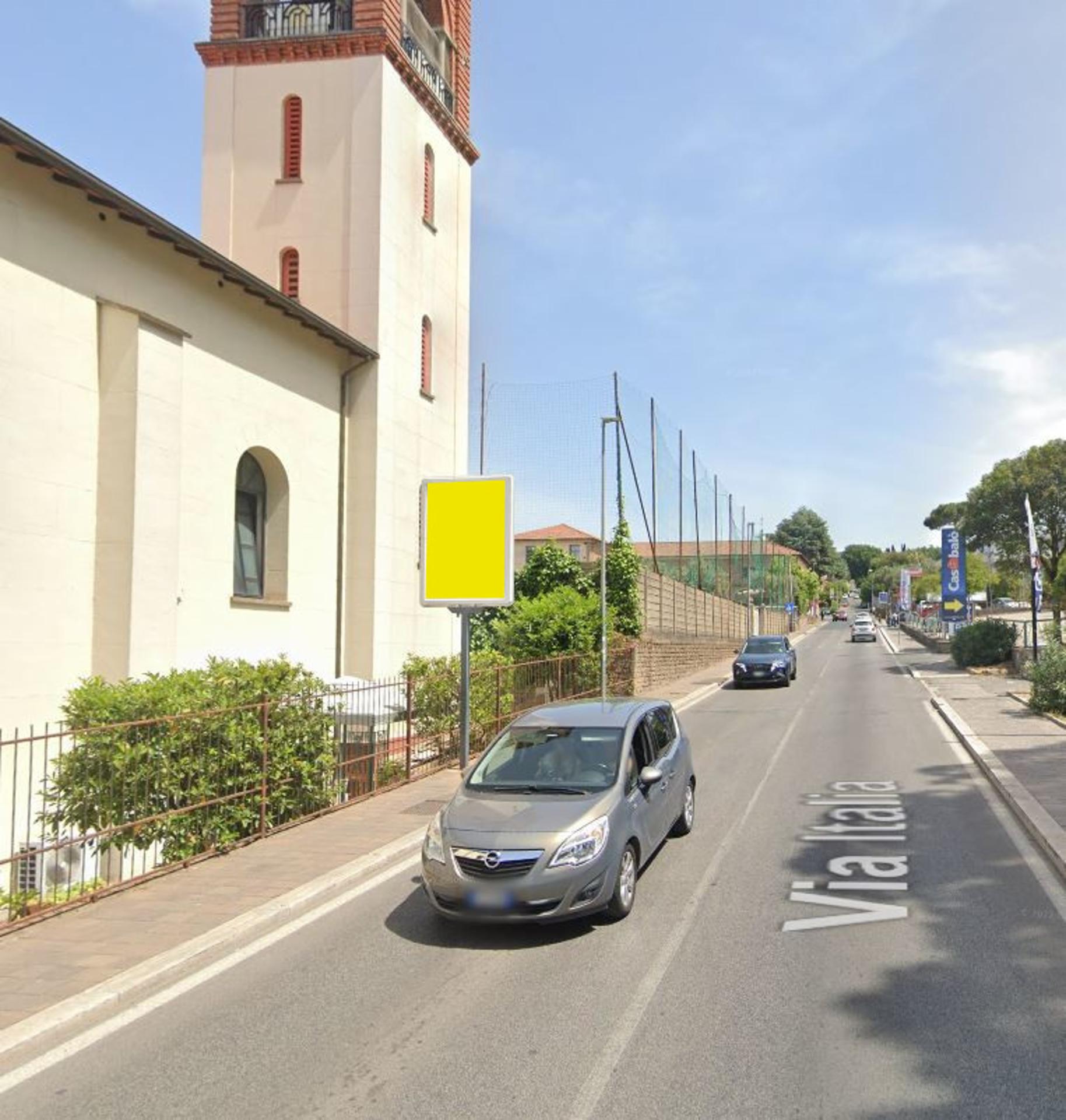 Impianto CARTELLONISTICA a Albano Laziale, in zona Gran bar Renzelli