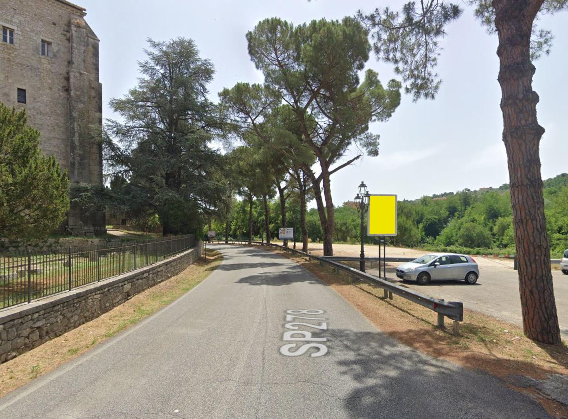 Impianto a STRADA PROVINCIALE 278 KM 11 + 700  Veroli