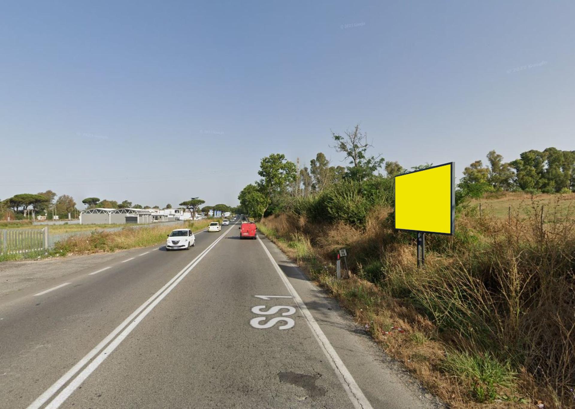 Impianto a STRADA STATALE 1 VIA AURELIA KM. 28+400  Fiumicino