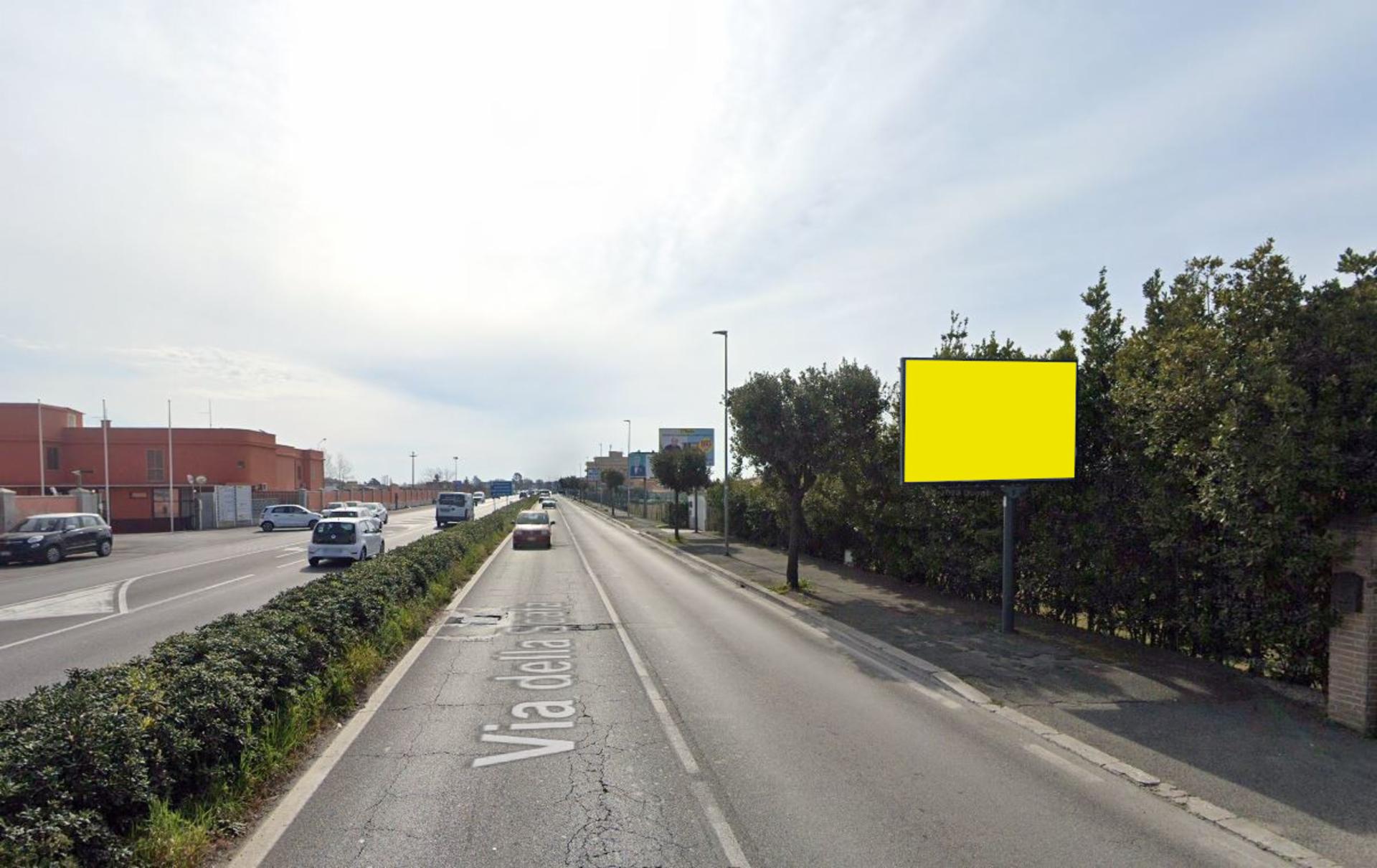 Impianto POSTER a Fiumicino, in zona Conad Superstore