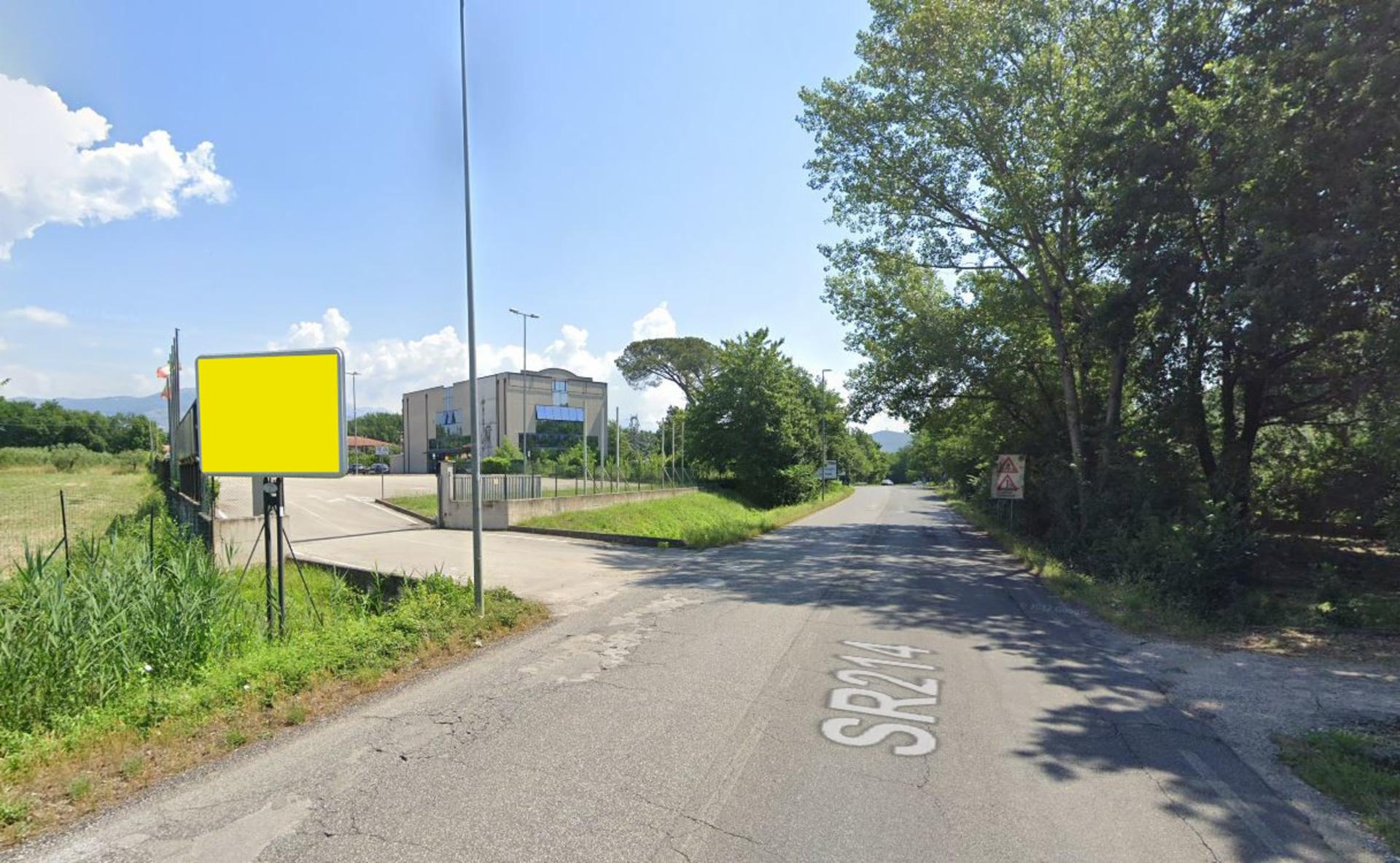 Impianto POSTER a Frosinone, in zona Cuor di Piada