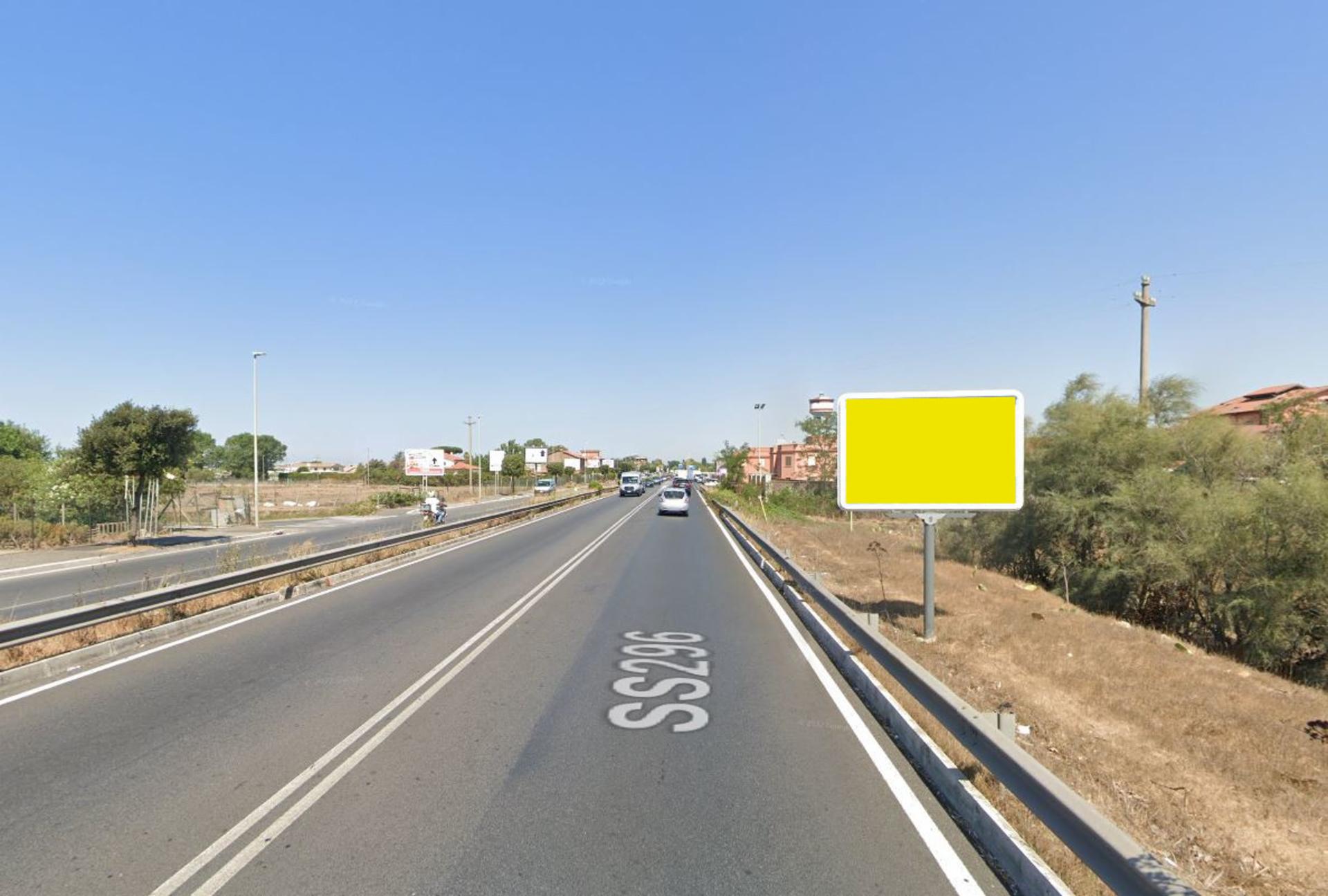Impianto POSTER a Fiumicino, in zona Todis