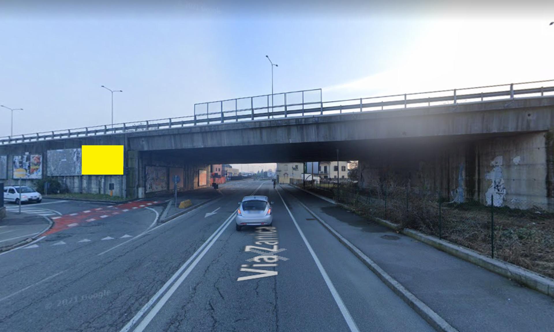 Impianto a VIA Zanica ang.olo Bretella da Orio (Pos. A)  Bergamo