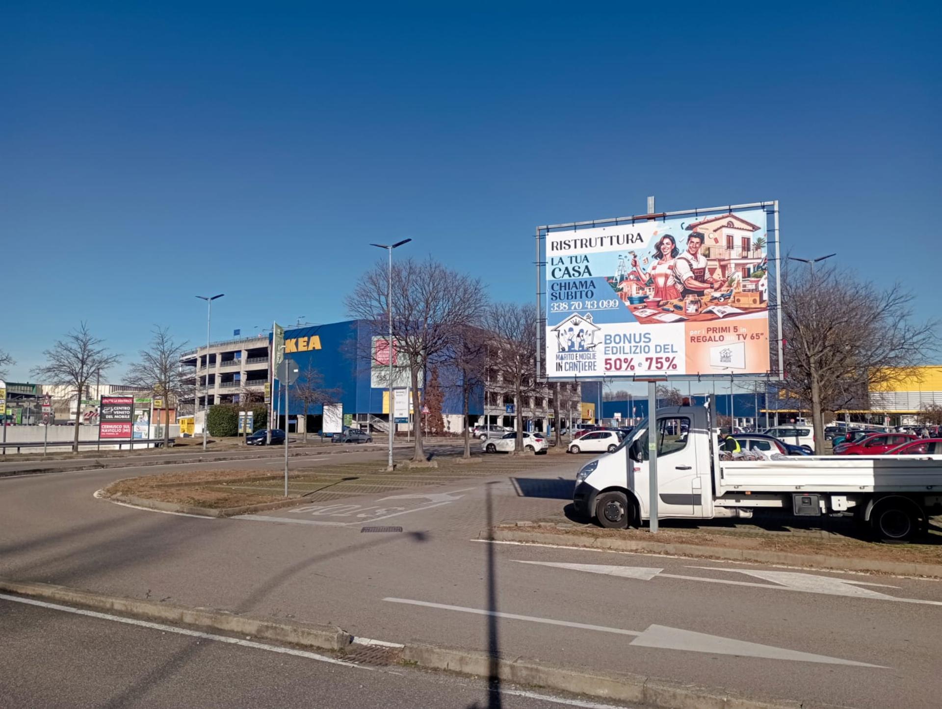 Impianto a S.P. 208 ROTATORIA ENTRATA LEROY MERLIN/IKEA  Carugate