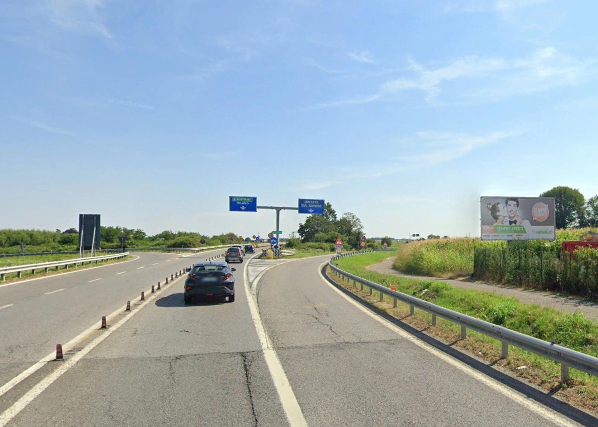 Impianto a S.P. 35 inizio pedemontana uscota Lentate ss km 150+935  Cermenate