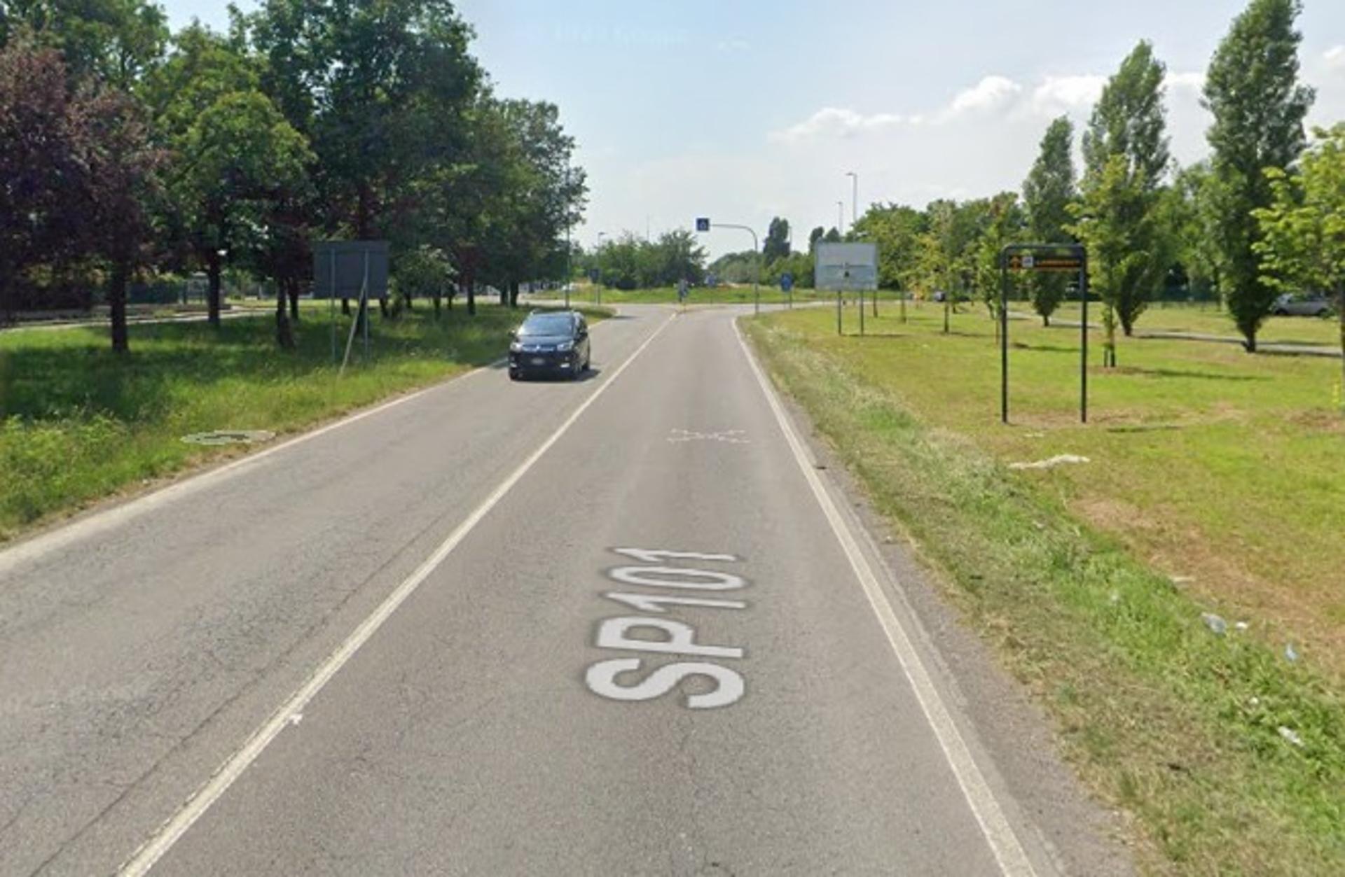 Impianto a S.P. 101 rotatoria con Viale Marche 15 Lainate
