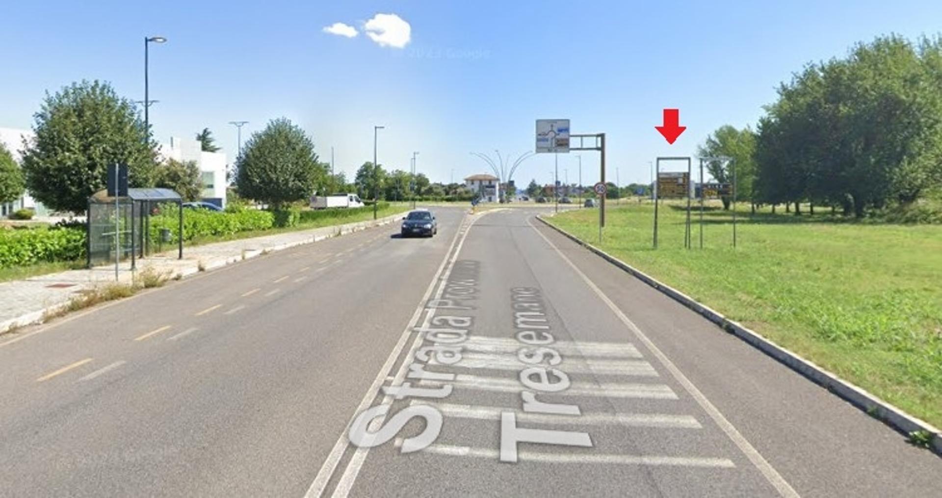 Impianto FRECCE / PREINSEGNE a Tavagnacco, in zona McDonald's