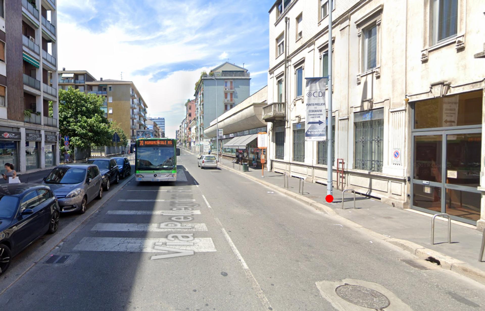 Impianto a VIA PELLEGRINO ROSSI 24 Milano