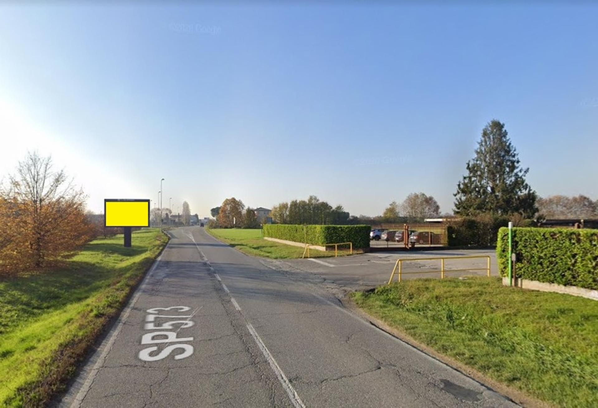 Impianto a S.P. 573 Km. 4+644/dx (dir. Cavernago)  Palosco