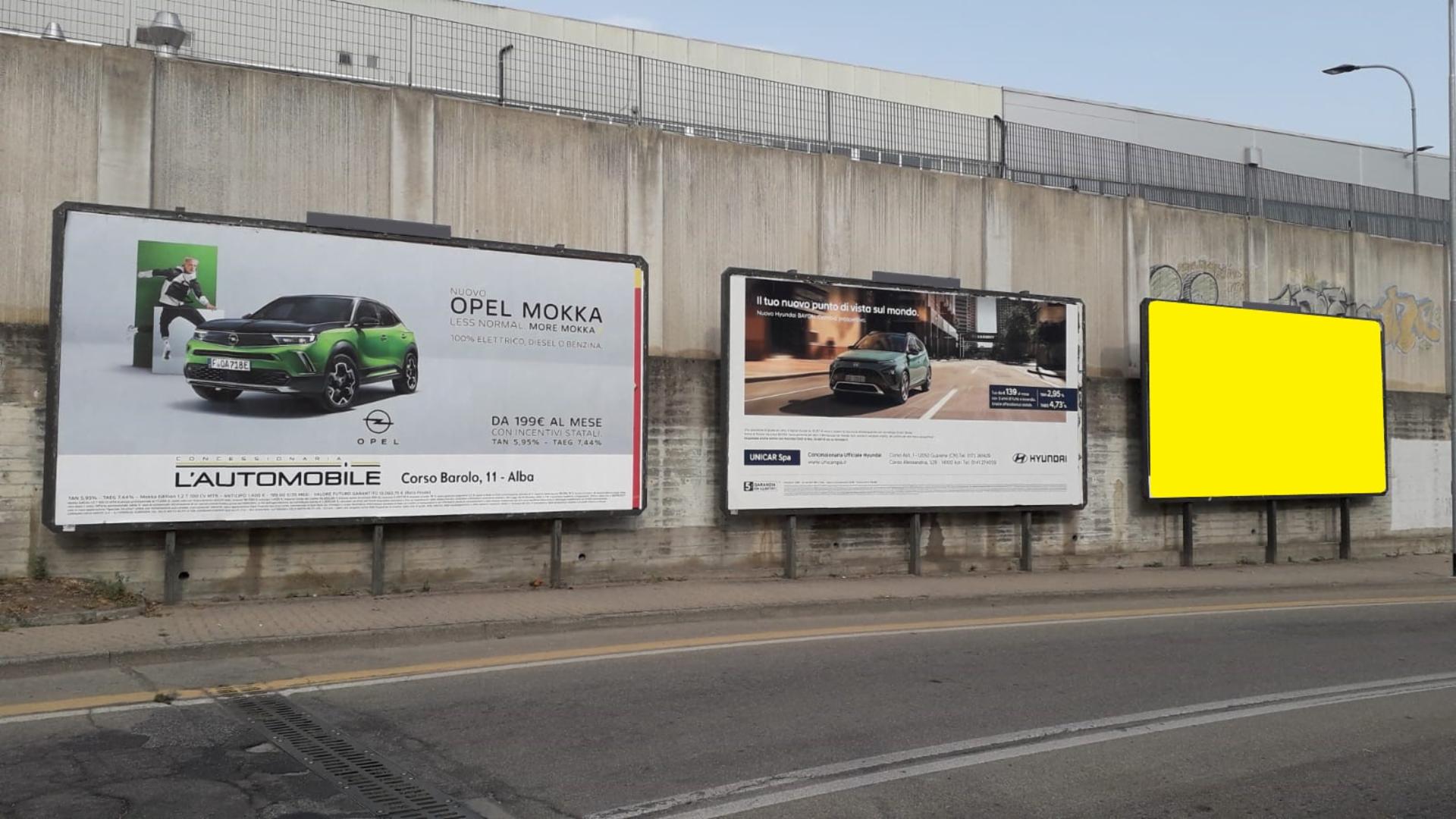 Impianto 6 X 3 a Alba, in zona Cattedrale di San Lorenzo