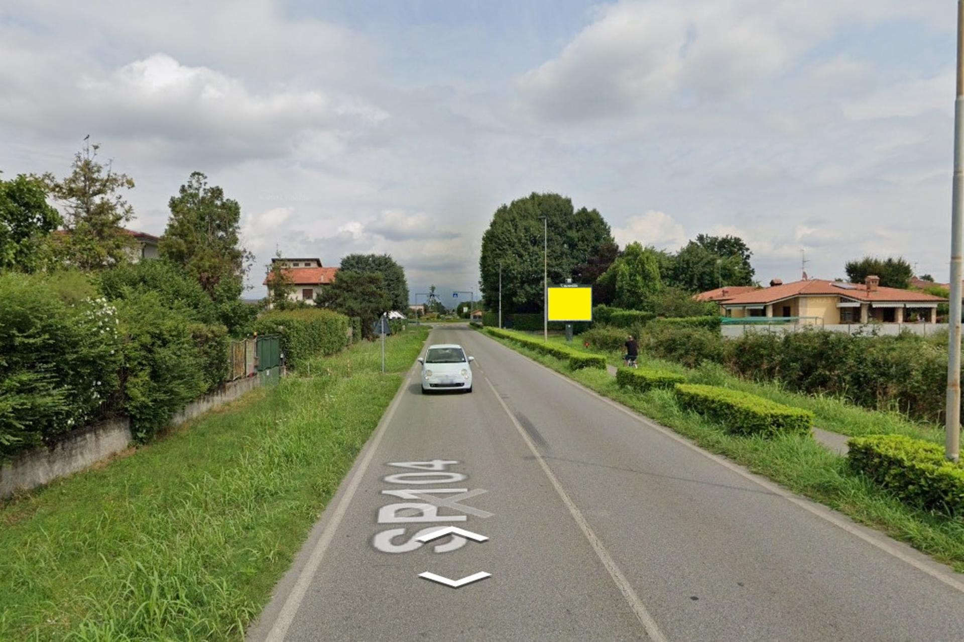 Impianto a S.P. 104 Km. 10+065/dx (dir. Trezzo)  Vaprio d'Adda