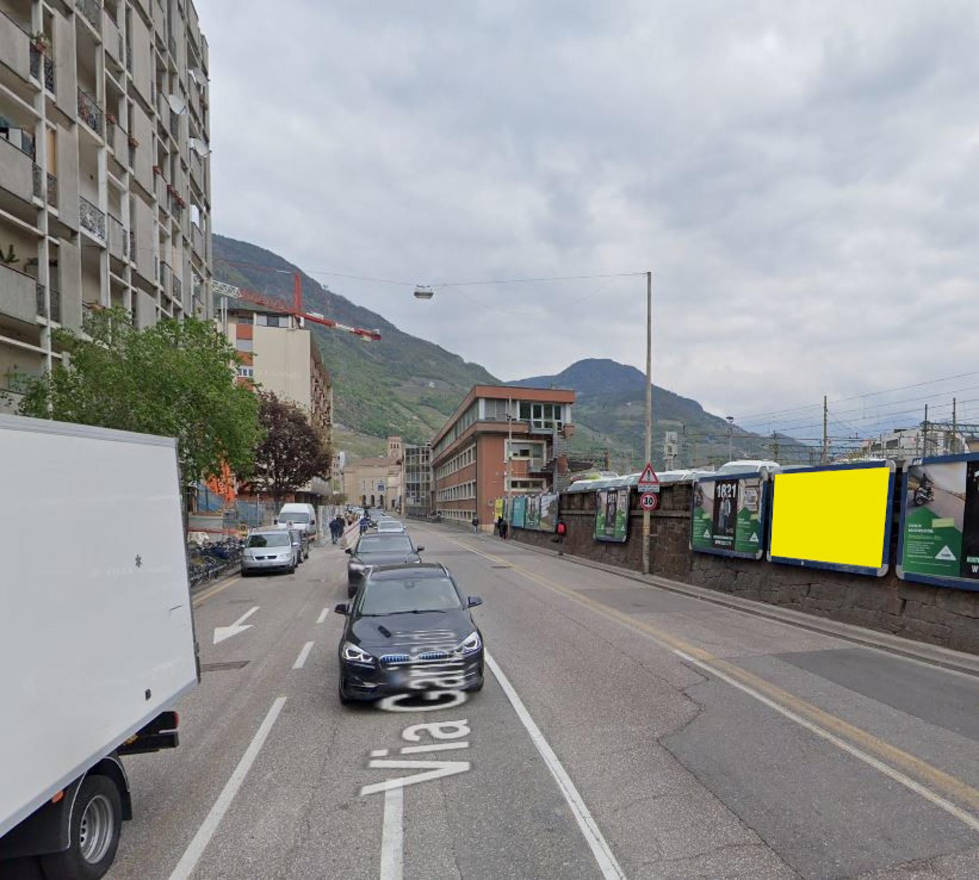 Impianto POSTER a Bolzano, in zona Sarfraz