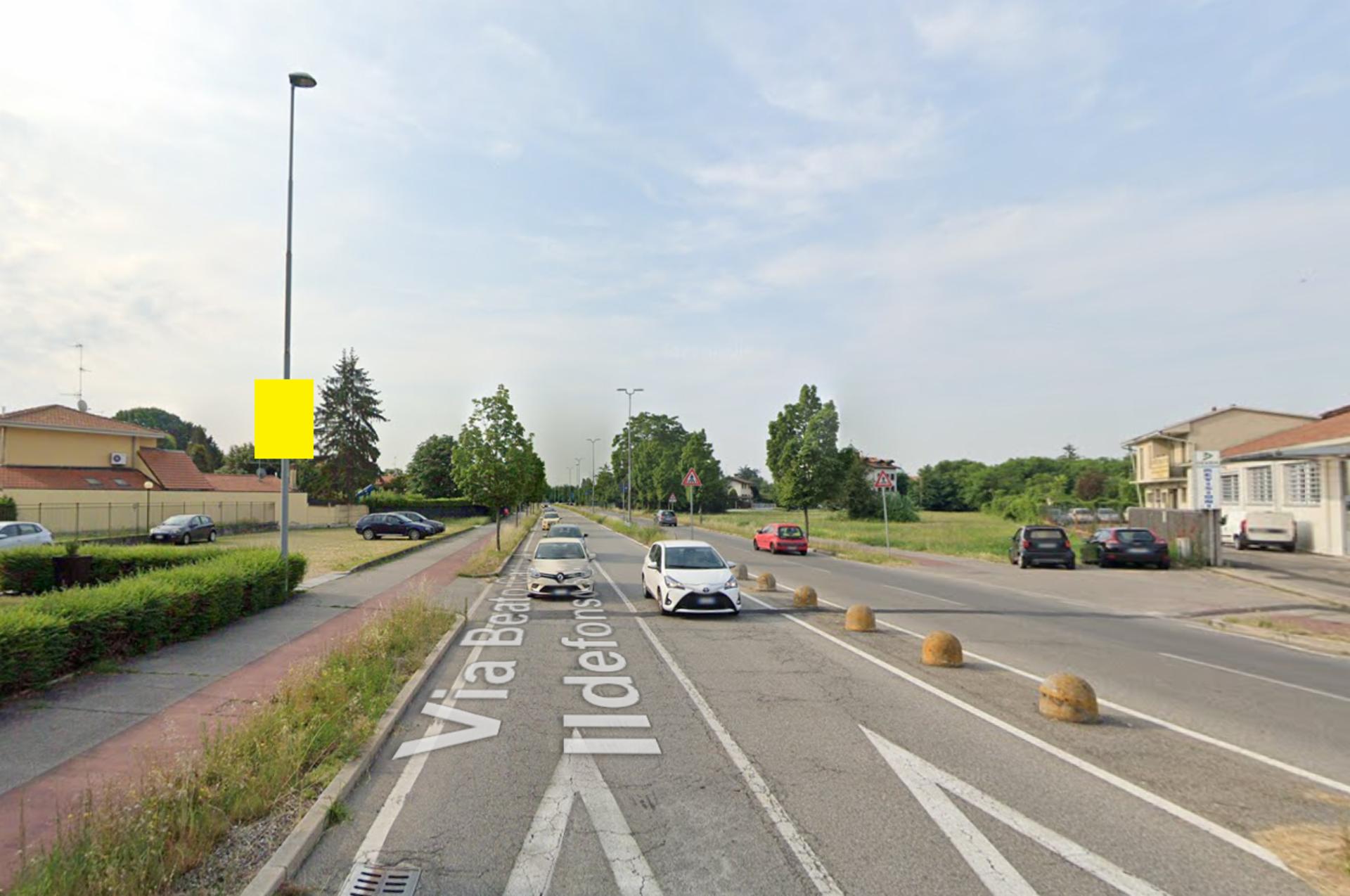 Impianto POLE MEDIA a Gallarate, in zona Marelli