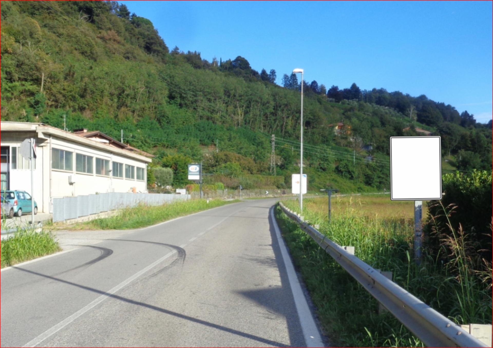 Impianto CARTELLONISTICA a Cisano Bergamasco, in zona Chiesa parrocchiale di Santo Stefano