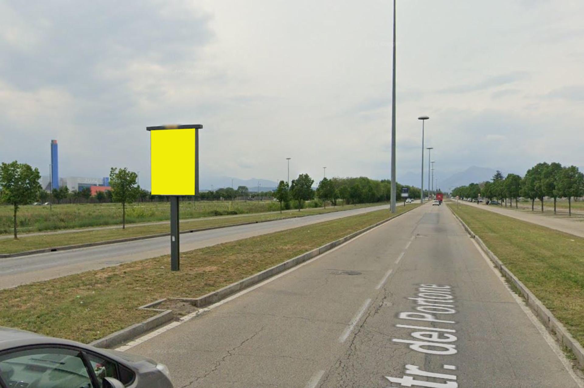 Impianto CARTELLONISTICA a Torino, in zona Cappella Mandina