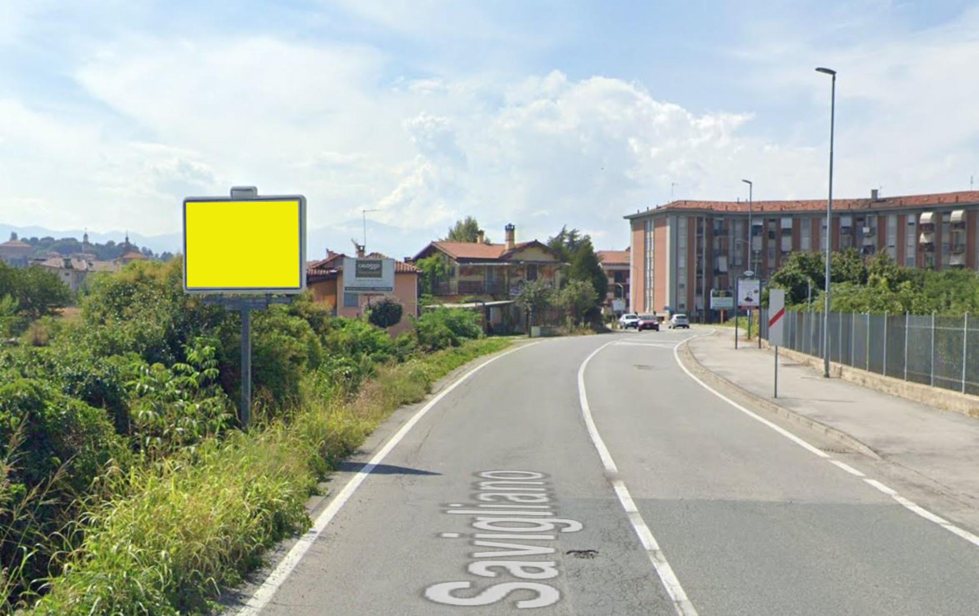 Impianto CARTELLONISTICA a Saluzzo, in zona Mercatò Extra
