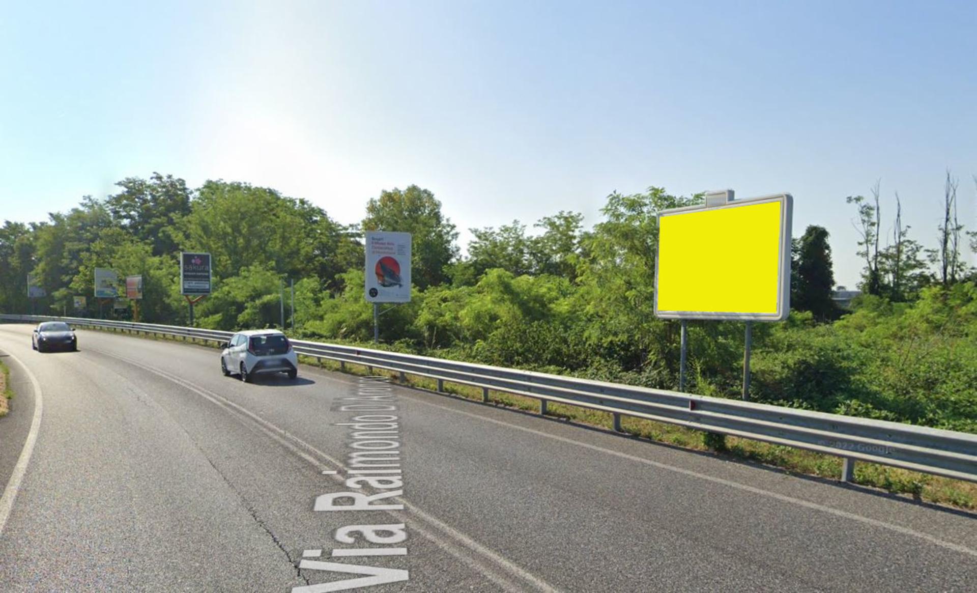 Impianto a PROVINCIALE 88 VIA BARDELLI KM 1+255 DX  A MT 38 DAL LIMITE DI VELOCITA' 50 KM/H  Martignacco